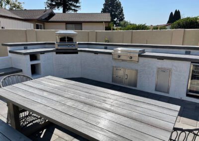BBQ pit and pizza oven build