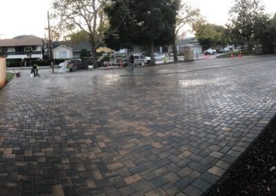 Paver driveway in Santa Maria